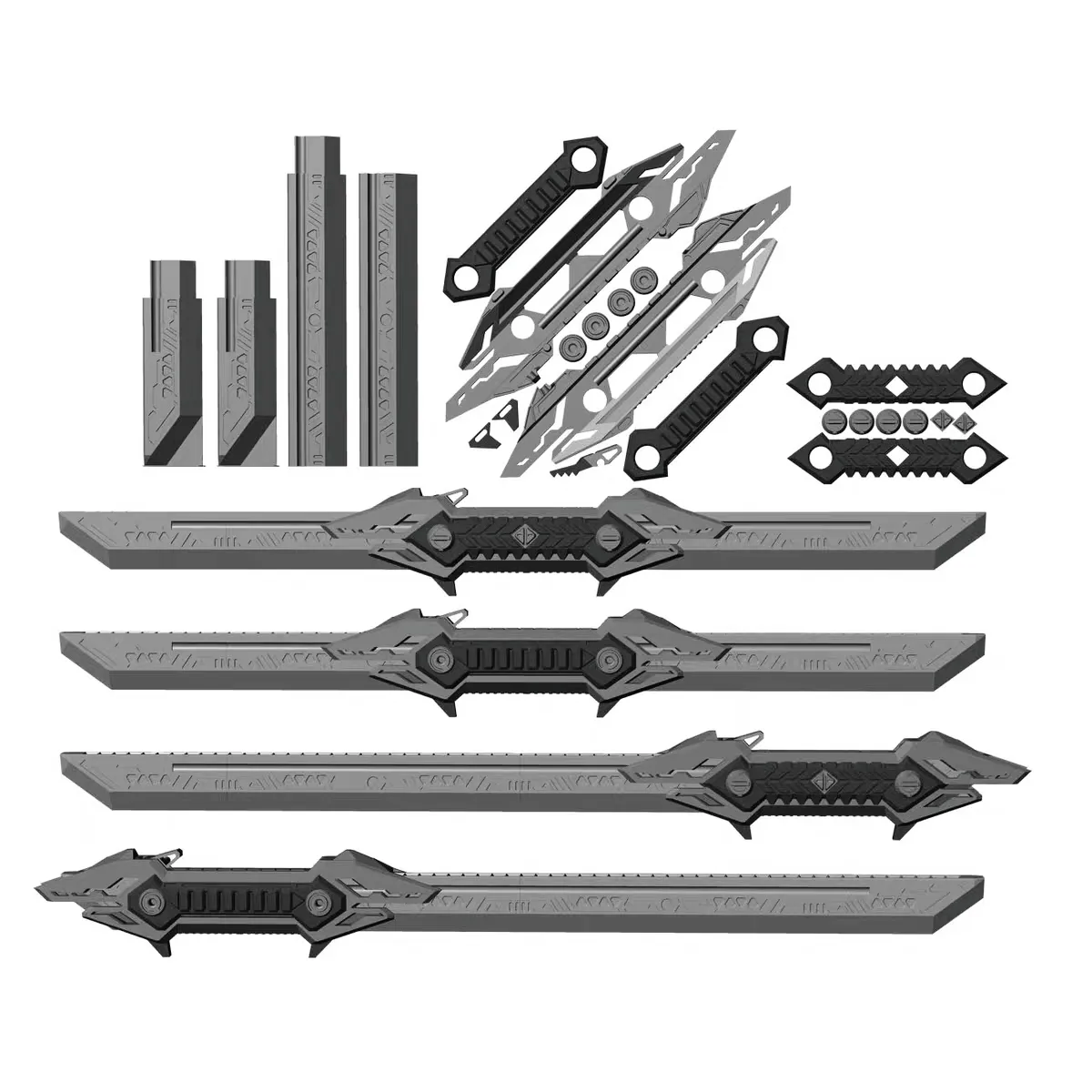 3D Printed Sword STL Files – Compact Design